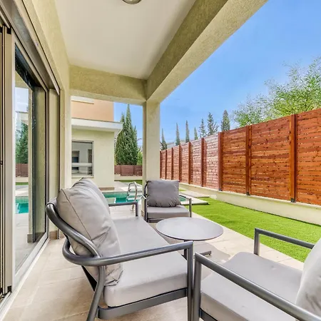 Villa 3-bedroom Beautiful In Gated Complex By The Sea Coralli 9 Limassol